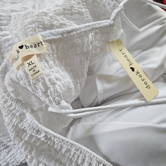 **Summer Dress Sale** Lace Halter High-Low Dress Women XL - NWT - Picture 5 of 6